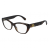 Eyeglasses Woman | Gucci GG0813O - 002 Havana
