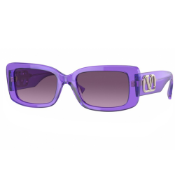 Occhiale Da Sole Donna | Valentino VA 4108 - 52138H Viola Trasparente