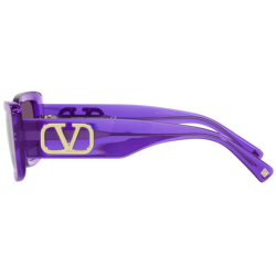 Occhiale Da Sole Donna | Valentino VA 4108 - 52138H Viola Trasparente