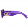 Occhiale Da Sole Donna | Valentino VA 4108 - 52138H Viola Trasparente