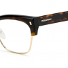 Occhiale Da Vista Donna | Dsquared2 D2 0024 - 086 L'avana