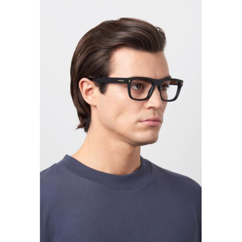 Occhiale Da Vista Uomo Dsquared2 D2 0021 807 Black